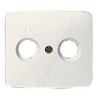 Tapa toma television / radio blanco alpino 8250ba Arco Niessen