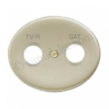 TECLA INTERRUPTOR CONMUTADOR CON VISOR PLATA NIESSEN TACTO 5501.3 PL