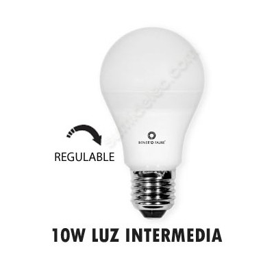 Bombilla regulable standard LED E27...