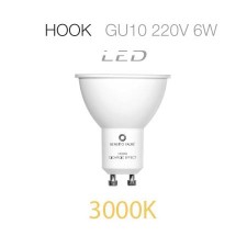Bombilla LED GU10 Beneito Faure 4024 Hook 6W 3000K