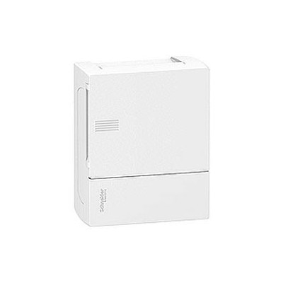 Cuadro Eléctrico de Superficie 6 Módulos con Puerta Blanca IP30