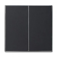Tecla doble interruptor conmutador 8511ns negro soft niessen sky