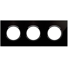 Marco 3 elementos Cristal Negro 8673cn Niessen SkyMoon