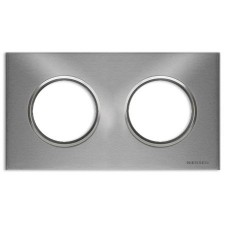 Marco 2 elementos Acero Inoxidable  8672ox Niessen SkyMoon