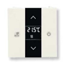 Tapa para termostato blanco CP-RTC-N2BL Free@home Niessen