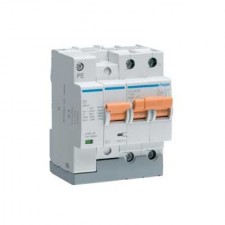 Protector combinado para sobretensiones P+T, 2P, 6kA, 25A MZ225N Hager