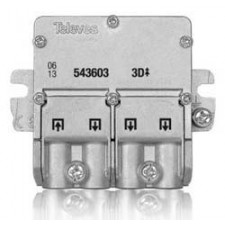 Repartidor distribuidor 3 salidas 8,5/7,5dB 543603 Televes