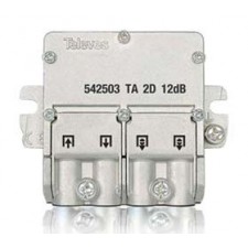 Mini derivador 1 planta 2 salidas 5/2400mhz 542503 Televes