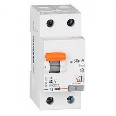 Interruptor Diferencial Legrand 402057 40A 30mA RX3 vivienda