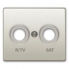 Tapa toma televisión sat...