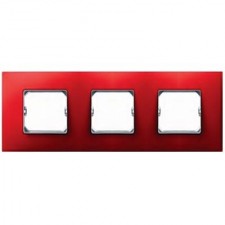 Marco color rojo Simon 27 Neos 3 elementos 27773-66