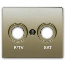 Tapa toma televisión sat...