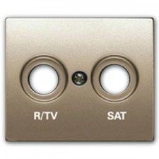 Tapa toma televisión sat...