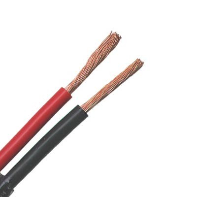 Cable hilo musical rojo y negro 2x1 PVC