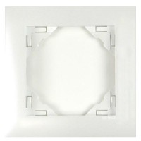 Marco mecanismos Efapel simple 90910t ge hielo
