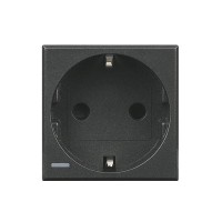 Base de enchufe antracita de BTicino Axolute HS4141