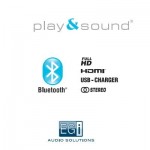 Mando musical Media Hub 05015 EGI Bluetooth USB HDMI negro