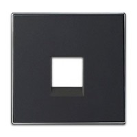 Tapa toma teléfono 8517 ns negro soft niessen sky