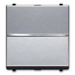 Conmutador 2 modulos n2202 pl plata serie zenit niessen