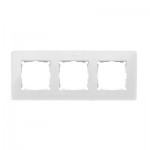 Marco blanco base aluminio premium 2 elementos 8200620-230 Simon Detail Original