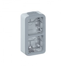 Caja de superficie plexo 2 elementos vertical 069661 Legrand