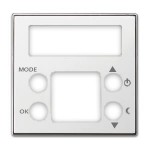 Tapa para termostato digital 8540.5 BL blanco SKY Niessen