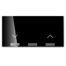 Tecla persianas pulsante 10001080-138 Simon 100 negro