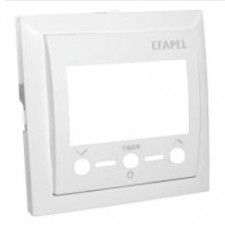 Tapa termostato digital Efapel 90743T BR