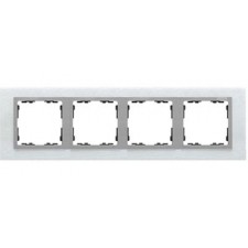 Marco acero inox aluminio 82947-34 4 elementos Simon 82 Nature