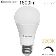 Bombilla regulable standard LED 17W 3000K E27 3528