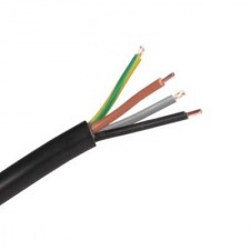 Manguera cable flexible negra 4x1,5 RVK 1Kv