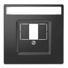 Tapa cargador USB doble antracita schneider d-life MTN4250-6034