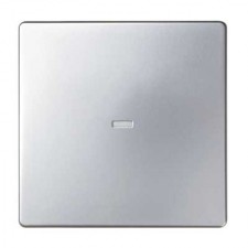 Tecla visor central interruptor 8200011-093 aluminio frío Simon 82