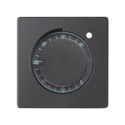 Tapa termostato empotrable color grafito 82505-38 Simon 82