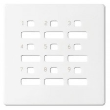 Tapa selector avisos 9 zonas sonido simon 82542-30