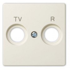 Tapa television radio Simon 82053-31 serie 82 marfil