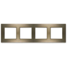 Marco 4 ventanas Oro envejecido Niessen 8574OE Sky