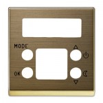 Tapa termostato digital Niessen 8540.5 OE Sky oro envejecido