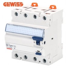 Diferencial inmunizado GEWISS GWD4218 4P 25A 300ma clase A-IR