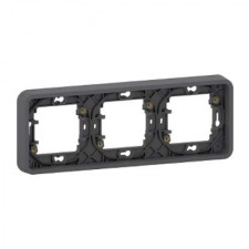 Marco estanco gris 3 elementos Mureva styl MUR34109 Schneider