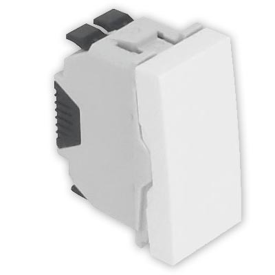 Interruptor Efapel 45010 SBR Quadro 45 color blanco