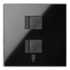 Kit front 1 elemento 2 tomas RJ45 10020111-138 Simon 100