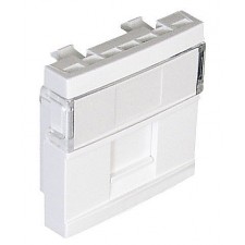 Tapa RJ45 Efapel 45976 SBR ancho Quadro 45 color blanco