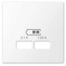 Tapa cargador USB doble schneider d-life MTN4367-6035 Artico