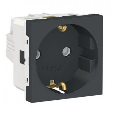 Base de enchufe Schneider NU303754 New Unica Antracita