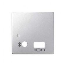 Tapa mecanismo módulo bluetooth cargador USB 8201085-093 Simon 82 aluminio frío