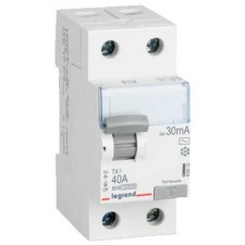 Interruptor Diferencial Superinmunizado Legrand 402060 RX3 para vivienda 2  polos 40 A 30ma : : Bricolaje y herramientas