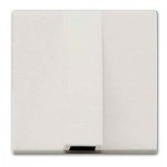 Salida cable 2 modulos n2207bl serie zenit blanco niessen