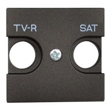 Tapa toma antena TV-R / SAT antracita n2250.1an zenit niessen