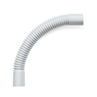 Curva de empalme flexible PVC canalización 20mm